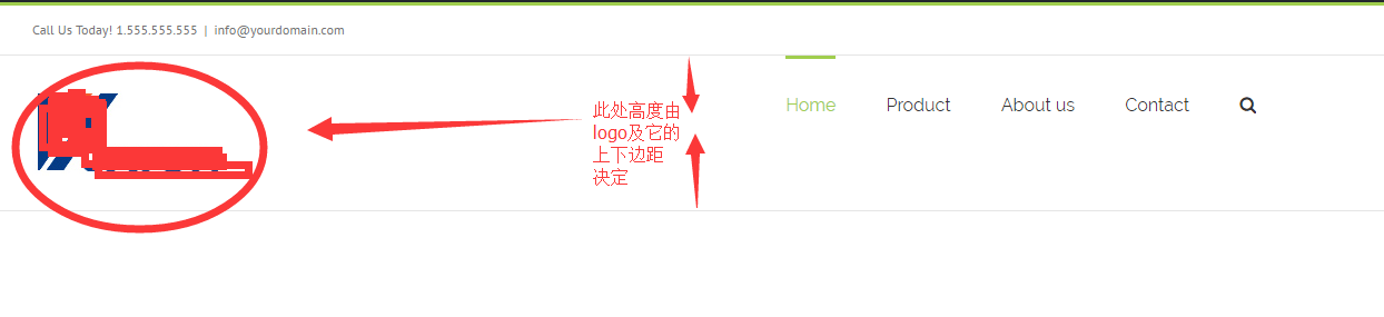 header菜单高度控制